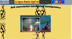Desktop Screenshot of kofalvikrisztia.laza.hu